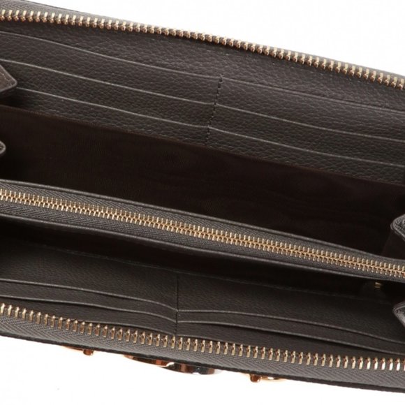 Gucci Horse-bit Zip Around Wallet in Dusty Gray - Picture 6 of 6